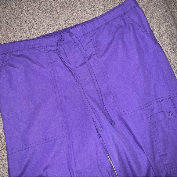 SB Scrubs Purple Drawstring Scrubs - Picture 8 of 9